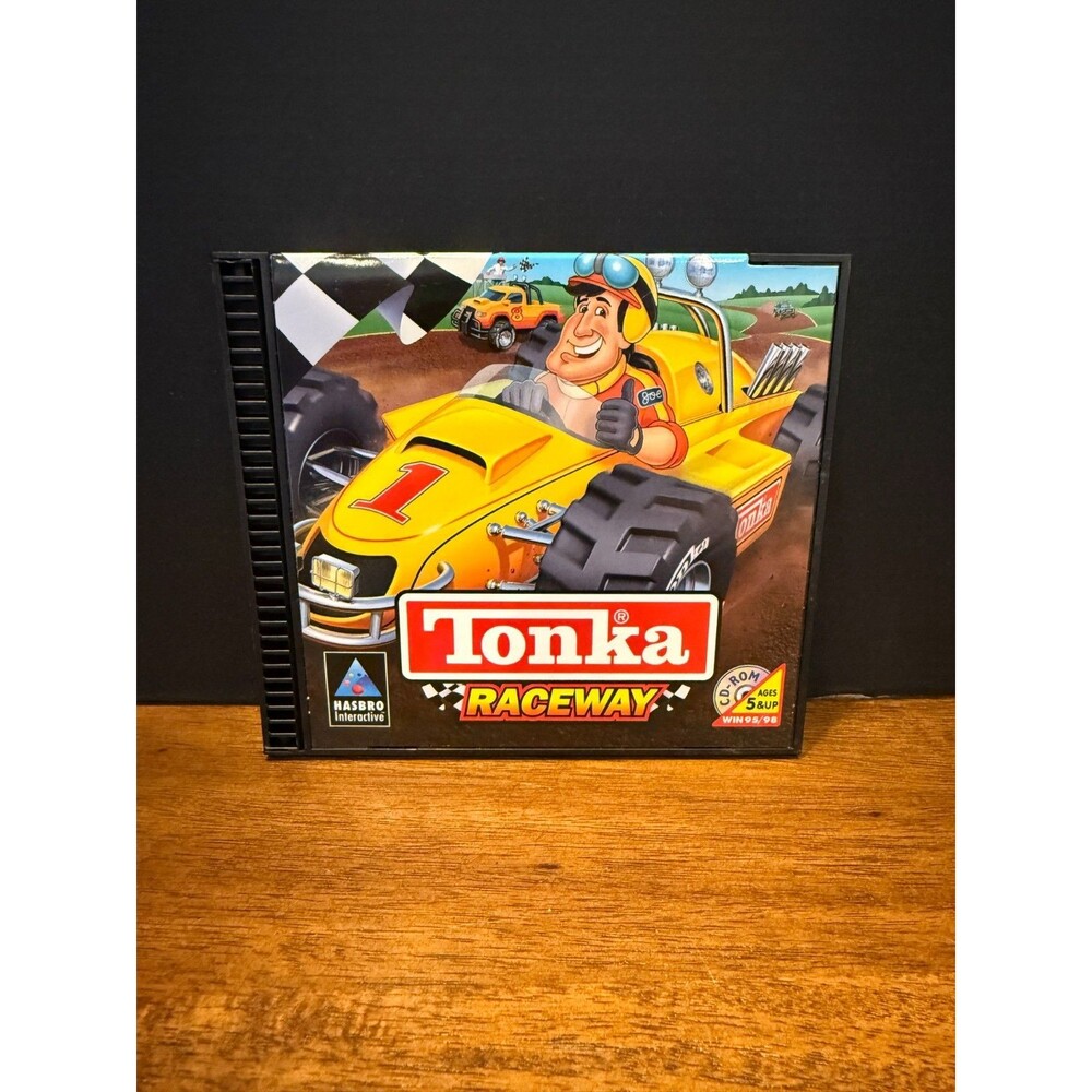 Vintage Tonka Raceway PC CD-ROM Game 1999 Hasbro Windows 95/98 Jewel Case